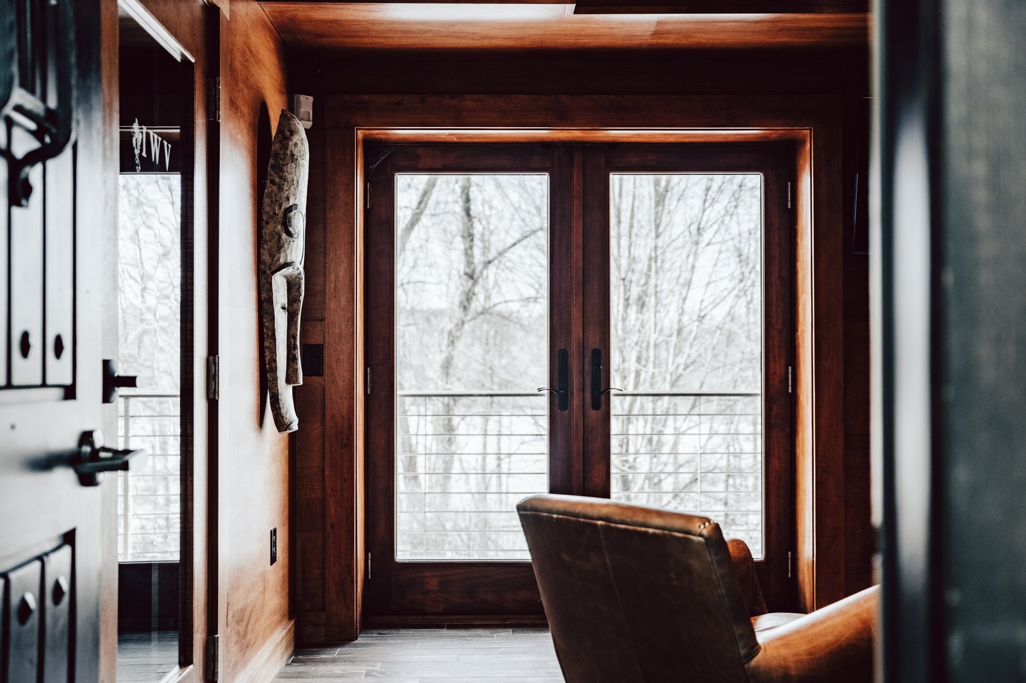 International Wine Vault lounge window